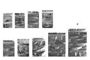 Опаковка тип  Doy Pack с размери 200x50x300 mm с цип затваряне, с предна прорзанча част и с алуминиева задна част - 100 бр.-изображение_група