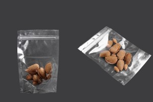 Прозрачна опаковка DOY PACK с размери 120х30х150 мм  с цип  - 100 бр.-изображение_група