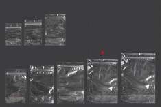 Прозрачни опаковки Doy Pack с размер 180x40x260 mm с цип  - 100 бр 