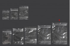 Прозрачна опаковка Doy Pack 200x50x295 mm с цип - 100 бр.