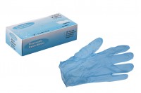 Нитрилни ръкавици без пудра за еднократна употреба в размер L  - 100 бр