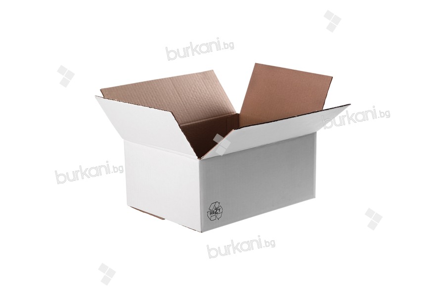Karton beyaz  koli 3 katlı, 35x26x16 - 20 adet