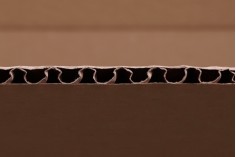 Трипластови кафяви кашони с размери   30.5x20x16 - 20 бр.