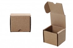 Кафява хартиена кутия  4x4x4 см -5 бр.