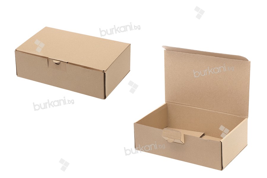 Kahverengi  karton ambalaj kutusu 270x165x85 mm - 20 adet