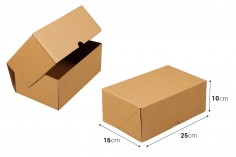 Картонена 3-пластова кутия с размери 25x16x10 cm (NO 60) - 25 бр.