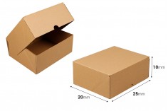 Картонена 3-пластова кутия с размер 25x16x10 cm  (ΝΟ 70) - 25 бр. 