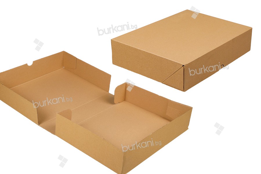 Картонена 3-пластова кутия с размер 38x29x8,5 cm (NO 99) - 25 бр. 