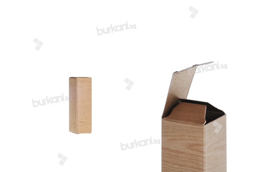 Karton kutu 5 ml ve 10 ml şişeler için , 25 x 25 x 87-50 adet