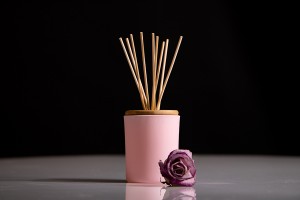 Стъклен буркан 200 мл с дървена бамбукова капачка-изображение_група