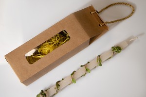 Крафт кутия тип чанта с размери100x80x230 - 20 бр-изображение_група