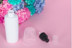  100 ml beyaz  plastik şişe