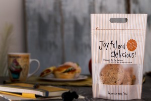 Пликове тип ДОЙ ПАК с цип затваряне 150x40x230 mm с прозорец, с дръжка, с възможност за термозапечатване -50 бр./пакет-изображение_група