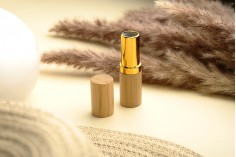 Bamboo case for lip stick - 6 pcs