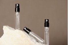 Parfüm tester lar için 2,5 ml cam şişe