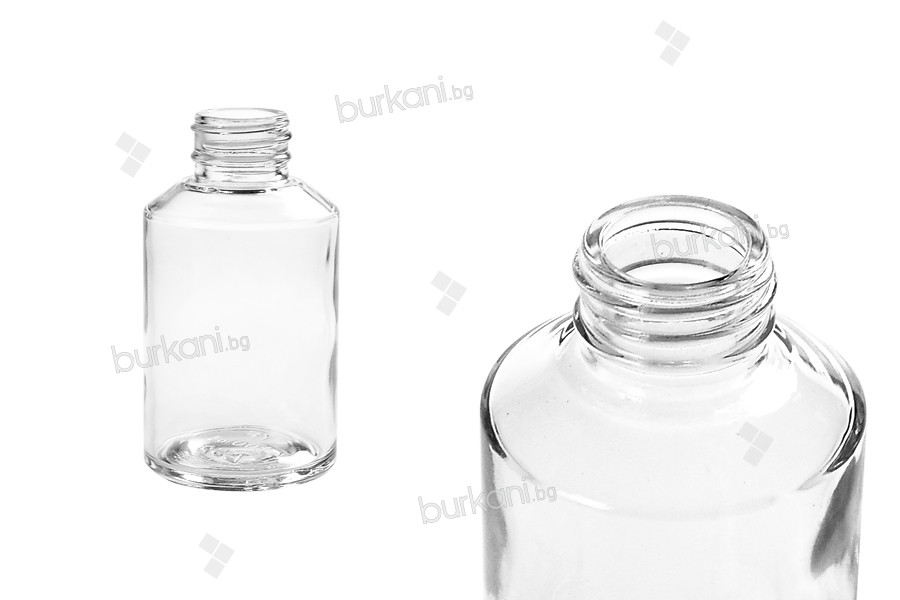 Цилиндрична стъклена бутилка 100 мл