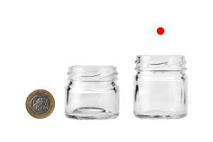 Малко бурканче за мед за сватба или кръщене 40 мл-5