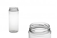 Glass jar 500 ml tube for food and spices (T. O 63) 