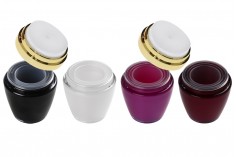 Пластмасов луксозен буркан Airless в различни цветове 30 ml 