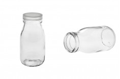 Стъклена бутилка 200 мл с капачка пластмасова 