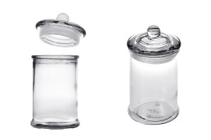 Стъклен буркан със стъклена капачка 330ml-изображение_група