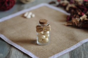 Малко стъклено шишенце с коркова тапа 60 мл-изображение_група