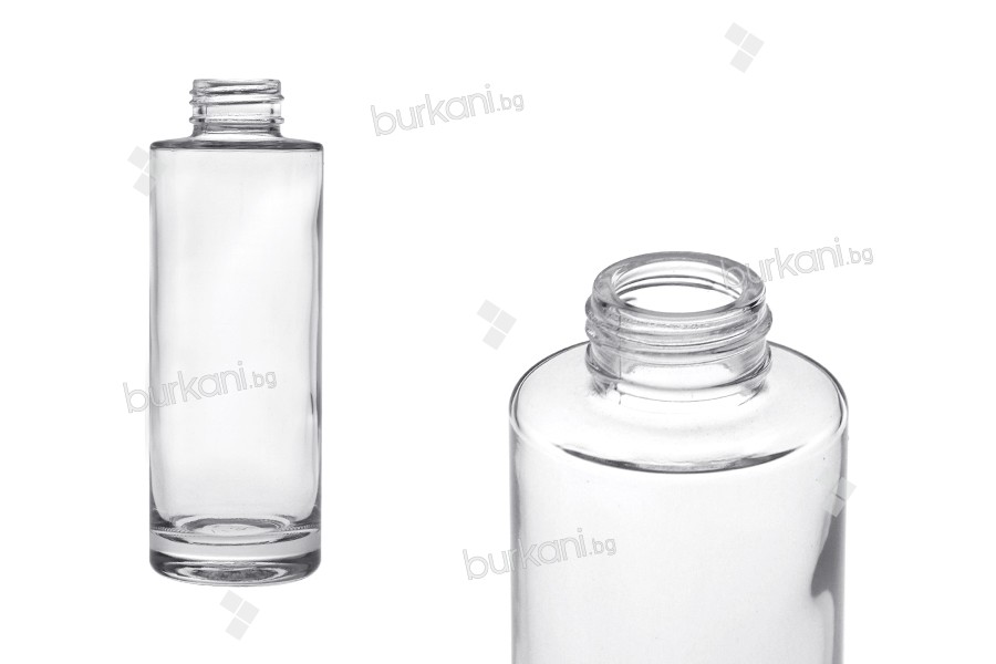Стъклена бутилка 100 мл PP24