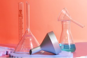 Стъклена фуния - диаметър 60 мм-изображение_група