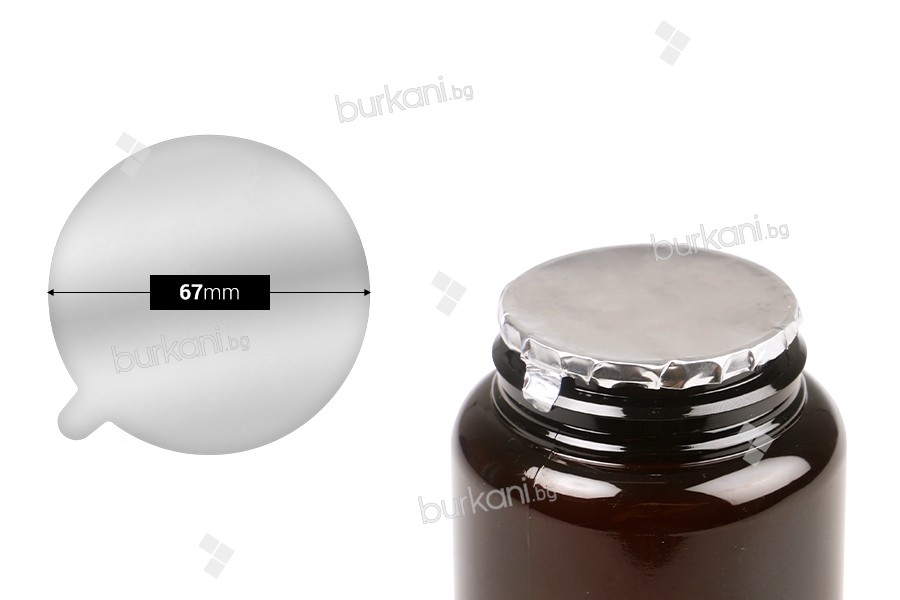 Alüminyum  kendinden yapışkan iç tıpa  67 mm - 8 adet