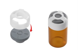 Предпазна пластмасова капачка със силиконова тапичка - 12 бр-изображение_група