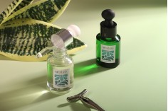 Стъклена дюза за бутилки с гърловина PP20 (30 ml) - дължина 62 mm