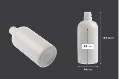100 ml beyaz cam ŞİŞE