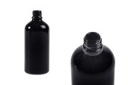 Стъклена черна бутилка за етерични масла PP18 