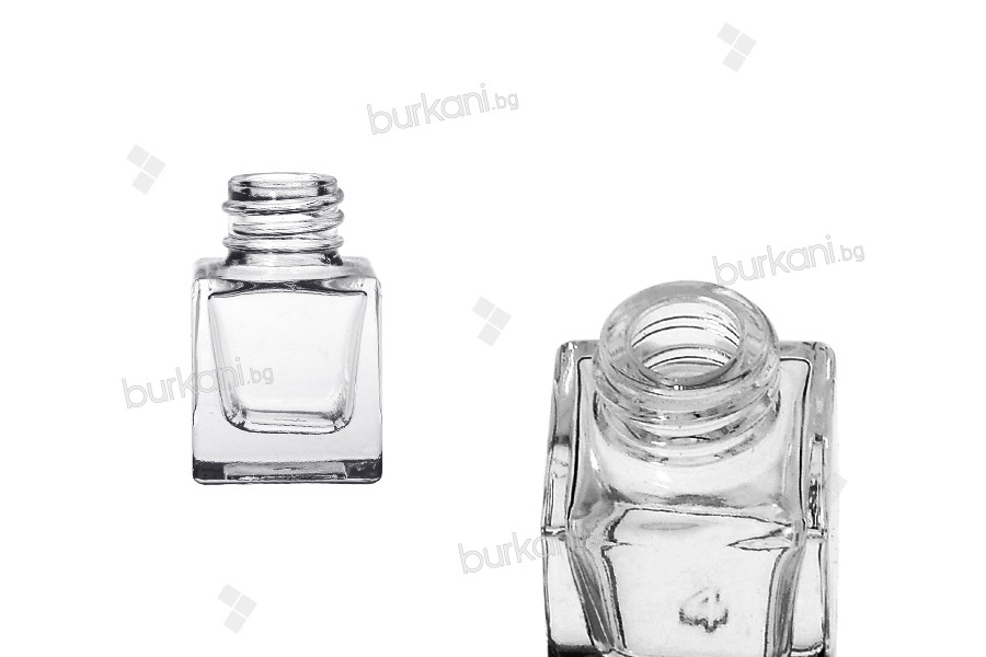 Стъклена бутилка 5 мл с гърловина ПП18