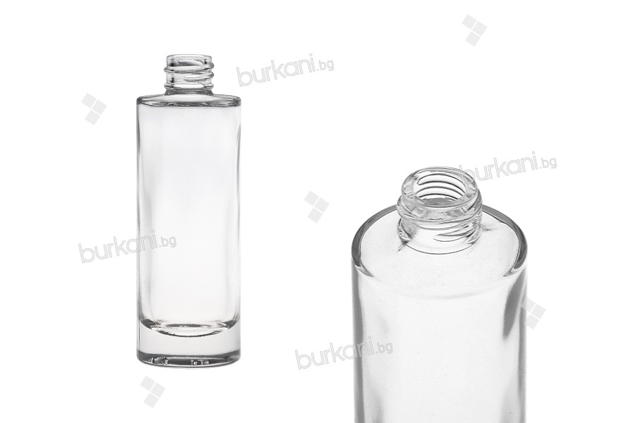 Стъклена бутилка 50 мл с гърловина ПП18 