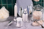 Акрилна бутилка 30 мл Airless с прозрачна капачка