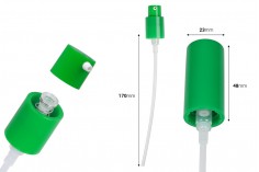 Farklı renklerde krem (enjeksiyon) için uygun alüminyum pompa PP18