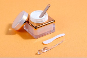 Шпатула 62,6 мм пластмасова (PP) в черен или бял цвят за крем - 50 бр-изображение_група