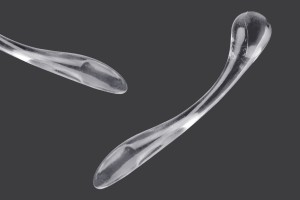 Шпатула за пластмасов крем (PS) 70 мм прозрачна - 50 бр-изображение_продукт