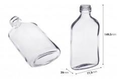 200 ml şişe şeklinde kontrplak - şişe