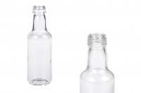 Glass bottle 40 ml (PP 18) for drinks