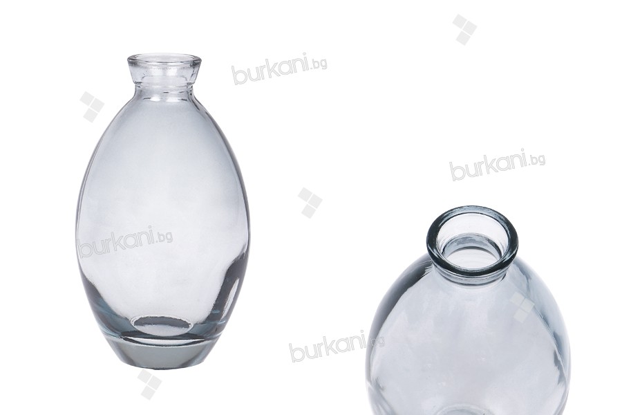 Decorative glass bottle 200 ml for reed diffuser in different colors