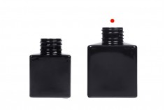 Стъклени квадратни бутилки в бяло или в черно за ароматизатори 100 мл (PP28)