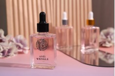 Serum için damlalıklı 30 ml  cam şişe