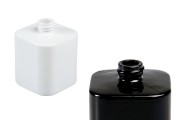 Луксозен стъклен флакон за парфюм 30 ml  с гърловина 15/400  (PP 15) в черен или бял цвят