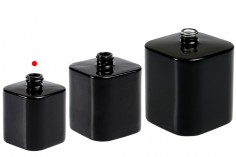 Луксозен стъклен флакон за парфюм 30 ml  с гърловина 15/400  (PP 15) в черен или бял цвят