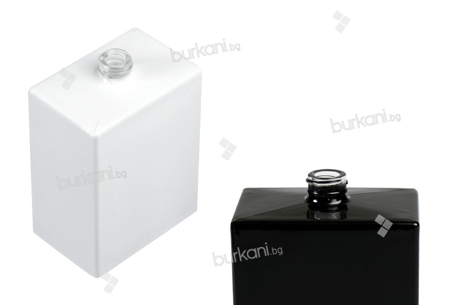 100ml lüks cam parfüm şişesi (PP 15), dikdörtgen şeklinde