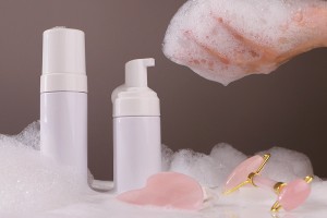 Пластмасова PET бутилка 200 мл с помпа за пяна - 12 бр.-изображение_група