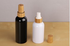 Spray PP18 with bamboo coating, inner plastic and clear cap