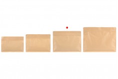 Крафт торбички тип Doy Pack 275x40x205 мм с цип - 50 бр.
